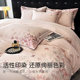 Jialiya high-end 100 cotton four-piece set pure cotton embroidered quilt cover sheets 2025 new light luxury bedding