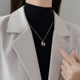 The new 2025 clavicle chain simple temperament trend autumn and winter accessories