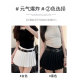 White pleated skirt for women in summer hot girl small jk miniskirt high waist slim a line skirt pure and sexy skirt