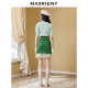 MAXRIENY Nets Switch Embroidery Fish Tail Skirt Autumn Design Sensory Hede Skirt