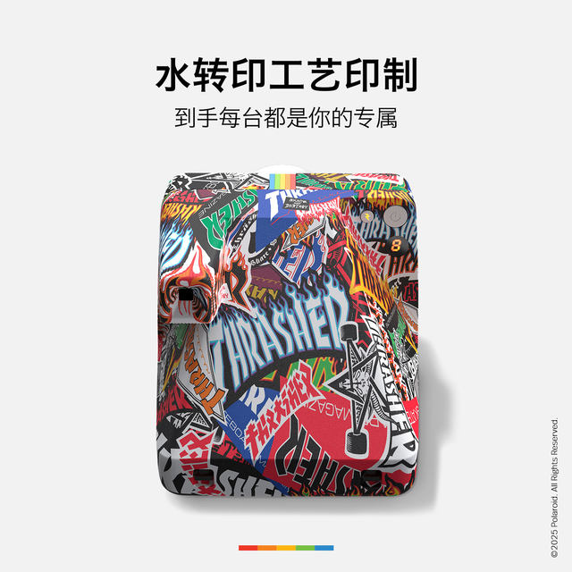 Polaroid NowGen3 Thrasher co-branded instant photo paper camera birthday gift