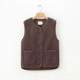 Korean fashion imitation lamb-wool vest cardigan in autumn and winter for women casual plus velvet sweater vest women's custom
