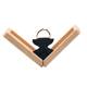 Fashion diamond ring box rotation, marriage marriage ring gift ring jewelry box storage box jewelry jewelry rectangular wooden box retro
