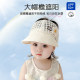 Baby hat summer thin baby sun protection hat children's baseball cap sun hat sun hat UV protection girl sun hat
