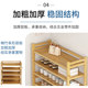 Shoe racks for home interiors, beautiful multi-story entrance doors, new style 2025 hot dormitory simple rental house shoe cabinet