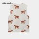 
niko and...cold protection series 2025 winter new cute animal plush thermal vest 588061