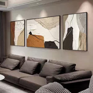 sofa background wall decorative painting abstract art Latest Top