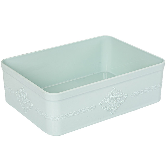 Desktop storage box plastic box kitchen box storage basket household ...