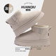 Universal snow boots for women 2025 new winter velvet thickened warm versatile short boots women's fur integrated cotton shoes