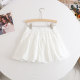 Colorful series! 2025 summer new fashionable and versatile sweet age-reducing high waist bow tied A-line skirt short skirt