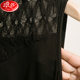 Langsha 2025 Autumn Half Turtle Collar Lace Splicing T-shirt Women's Sleeveless Slim Women's Modal Top Vest