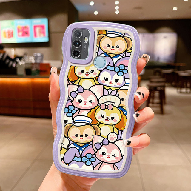 Suitable for OPPO A32 mobile phone case funny cartoon pdvm00 cute girl 0pp0a32 protective cover ins style oppia32 personality simple opopa32 fashion silicone oopo spongebob
