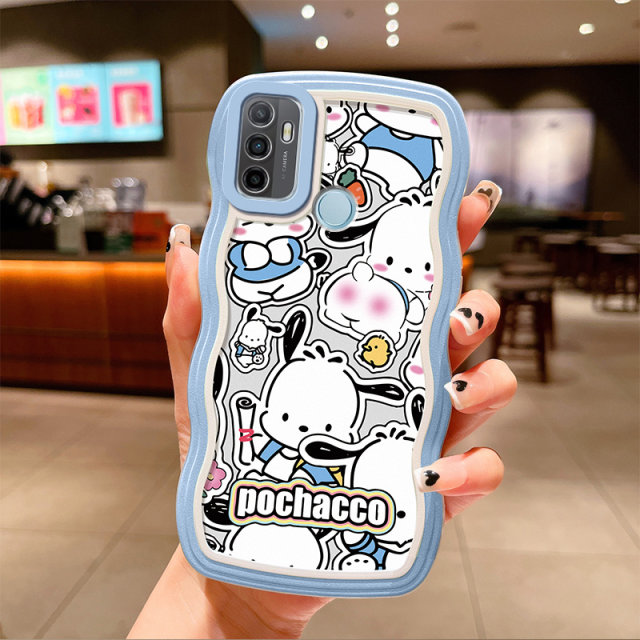 Suitable for OPPO A32 mobile phone case funny cartoon pdvm00 cute girl 0pp0a32 protective cover ins style oppia32 personality simple opopa32 fashion silicone oopo spongebob