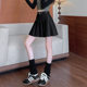 Golf sports pleated skirt for women in autumn and winter new safety pants skirt with small high waist slim A-line short skirt

