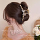 Light luxury high-end temperament grab clip women's 2025 new hair clip back head tray hair shark clip headdress
