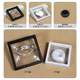 Pe film suspension box anti-oxidation jewelry packaging transparent storage box bracelet necklace earrings cultural display box
