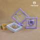 Pe film suspension box anti-oxidation jewelry packaging transparent storage box bracelet necklace earrings cultural display box