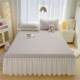 Summer ice silk cool mat A-class mother-child grade machine-washable iced bean soft mat bed skirt mat 2025 new mattress