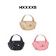 Hxxxxs original design header cowhide ingot bag is very simple and decent handbag