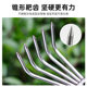 Small rake stainless steel special tool for loosening soil and loosening soil and gardening tools weeding and turning the ground to catch sea flower planting tools