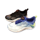 Li Ning Boys' Sports Shoes Mesh Breathable Rotating Buttons 2024 Spring New Medium and Large Children's Casual Shoes Children's Shoes