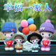 Car interior decorations, car decoration supplies, creative high-end male and female models on the center console, cute car decorations