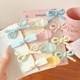 Sweet and cute polka dot oval bow hair clip women's side bangs clip girly duckbill clip hair clip hair accessory