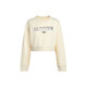 Fuck Embroidered Round Cerebage Sweater Women Ochirly Ochti Short Top 2024 New Spring and Summer Printing Loose Leisure
