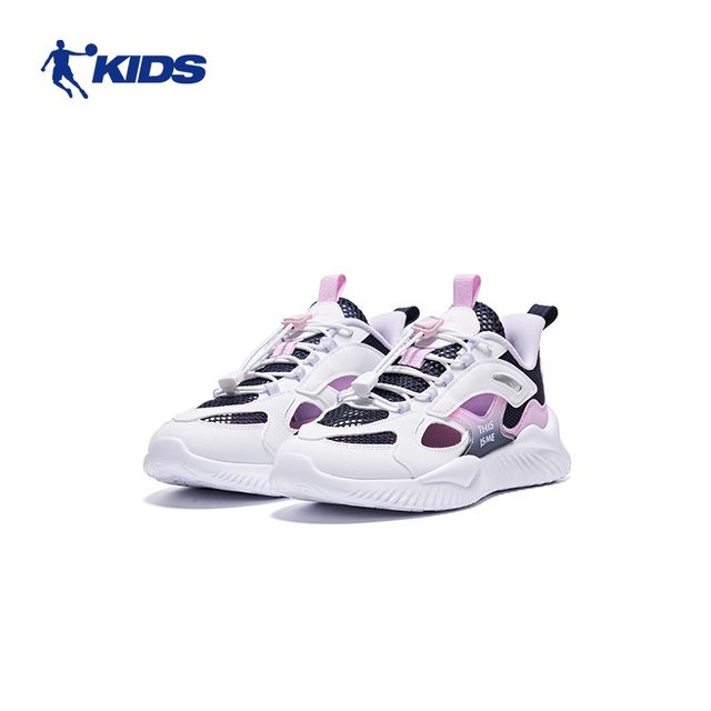 China Jordan Children's Sports Shoes Boys' Shoes 2025 Autumn New Children's Shoes Breathable Official Authentic Boys' Shoes