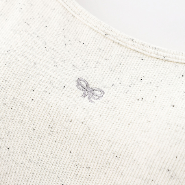 Nishimachi village house simple and sweet mousse dots beautiful back women summer new temperament versatile vest XHAB40345