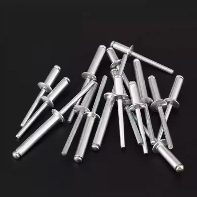 National standard aluminum rivets, core-pulling rivets, aluminum rivets, round head, core-pulling rivets, open-shaped M2.4M3.2M4M5mm