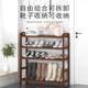 Shoe racks for home door multi-story 2025 new corridor small bamboo narrow interior beautiful storage simple shoe cabinet