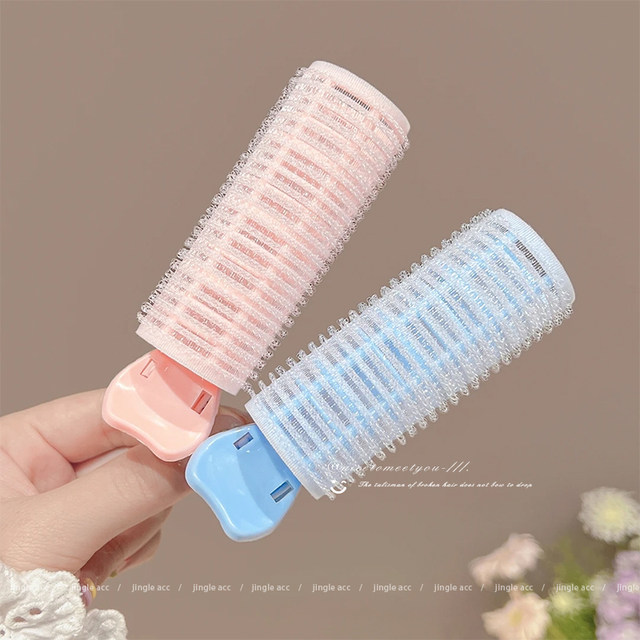 Eight-character air bangs curling barrel, high skull styling artifact, forehead hair root fluffy clip, women's curling clip headgear