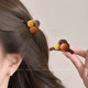 Autumn and winter plush bangs small grabber women's high-end 2025 new hairpin side clip side half-tied hair clip headwear