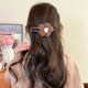 Autumn and winter flower duckbill hair clip women's 2025 new high-end hair grab clip back of the head one-word clip headwear