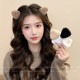 Plush princess head cat ears hairy small scratch clip women's hair card autumn and winter hair accessories hair clip side bangs clip headdress