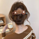 Early autumn brown duckbill hairpin for women's back of head 2025 new high-end one-word hair clip hairpin hairpin headwear