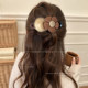 Early autumn brown duckbill hairpin for women's back of head 2025 new high-end one-word hair clip hairpin hairpin headwear