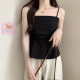 
Large size ruffled sleeveless top for women in summer suit and high-end style. niche slim and beautiful back strap vest