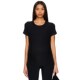 Beyond Yoga Featherweight One / Only Maternity Tee Black y2k