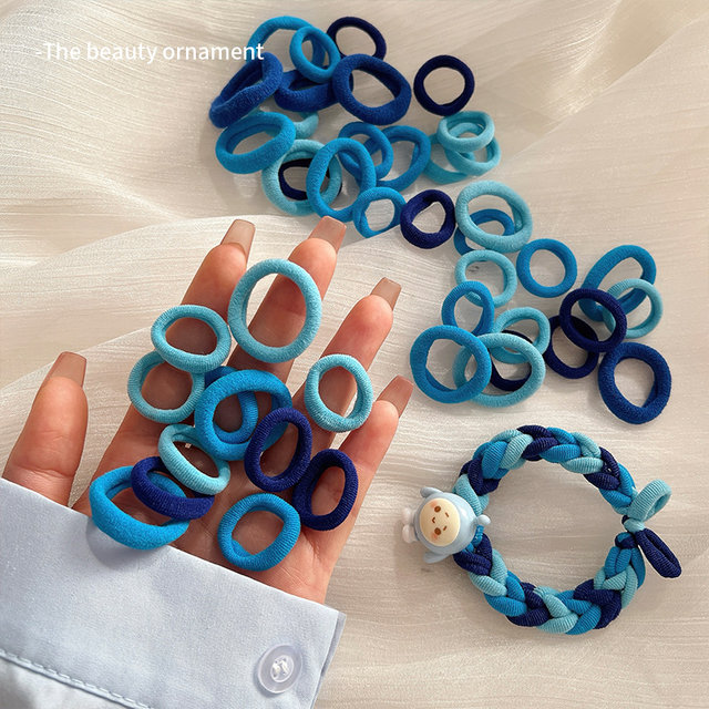 Danzai party hand rope diy handmade gift braided rubber band hair rope 520 for male and female friends couple bracelet hair ring