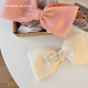 Super large bow hair clip female back head plate to grab the summer sweet girl half -tie duckbill clip card hair card
