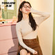Tang Lion Half -high collar Modal bottoming shirt women in autumn and winter can wear warm -up long -sleeved top T -shirt vb