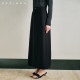 Jason Wen's retro straight skirt for women 2025 spring new high-waisted temperament slim commuter hip-packing skirt
