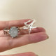 Unpopular seaside starfish open ring women's niche design exaggerated decorative index finger ring light luxury high-end accessories