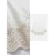 2025 spring new mid-length embroidered high-end shirt for women European round neck loose flared sleeve top