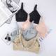 Breastfeeding bra large size comfortable and breathable one-piece detachable chest pad shoulder straps without wire sports underwear