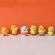 Cute cartoon office desktop computer papp small ornaments screen monitor station decoration healing and decompression