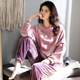 
Flannel pajamas for women winter thickened plus velvet Korean style sweet and cute autumn and winter coral velvet long-sleeved home wear set