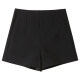 Black plus-fleece hot girl shorts for women in autumn and winter large size fat mm tight high waist slimming hip A-line boot pants leggings
